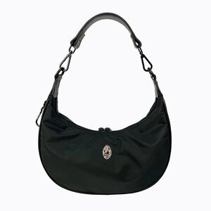 POPPY LISSIMAN VEGAN KRAWSANT SATCHEL IN BLACK